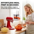 thumbnail image 3 of TOCOKEID 5-in-1 Food Processor Attachment for KitchenAid Stand Mixers, 3 of 7