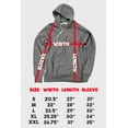 thumbnail image 5 of JLA Lightning Trail Unisex Adult Slim Fit Pull-Over Heather Hoodie, Athletic Heather, Large, 5 of 5