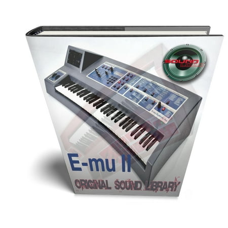E-mu Emulator II - Large original WAVE/Kontakt Multi-Layer Samples Studio Library