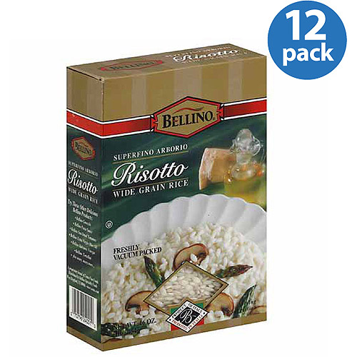 Bellino Wide Grain Risotto Rice, 16 oz, (Pack of 12)