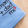 thumbnail image 6 of WUANDIXFA Baby Boy Summer Outfits Plaid Short Sleeve Baby Hooded Romper Baby Shorts 2 Pcs Toddler Boys Clothes (Blue, 0-3 Months), 6 of 8