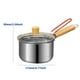 thumbnail image 4 of para freír profunda con colador de aceite, antiadherente, portátil, pequeña, con cesta para freír aros de cebolla, para cocinar en cocina., 4 of 8