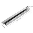 thumbnail image 4 of 2 Pcs Rails Coulissants à Deux Sections, Rails Silencieux, 4 of 9