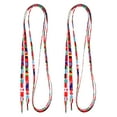 thumbnail image 2 of Cordones de Punto Coloridos Sunnimix para patines de hockey 2 pares, 2 of 8