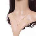 thumbnail image 3 of Fashionable Simple Cross Pendant Necklace - Elegant Clavicle Chain Necklace, 40+5cm Length, 3 of 6