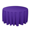 thumbnail image 1 of 1pcs Polyester Round Tablecloth Whiteblackredbluegold Solid Table Cloth High-quality Gift compatible Wedding Birthday Party Table Cover Home Decor, 1 of 5