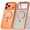 Orange, variant on Dteck for iPhone 17 Pro Magnetic Case, Shockproof Compatible with MagSafe Accessory, Military-Grade Drop Protection Magnetic Phone Case Scratch-Resistant Frosted Back Cover, Gray