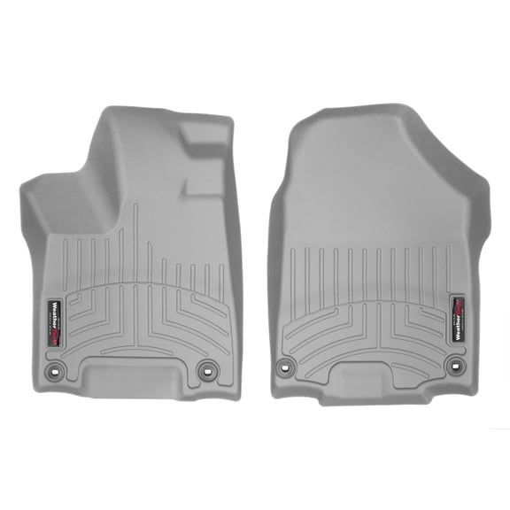WeatherTech Custom Fit FloorLiners compatible with 2017-2026 Honda Ridgeline - 1st Row (Driver & Passenger), Grey