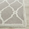 thumbnail image 3 of SAFAVIEH Cambridge Selwyn Geometric Wool Area Rug, Dark Grey/Ivory, 2' x 3', 3 of 4