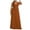 Brown, variant on Horkkom Dresses for Women V Neck Sleeveless Maxi Dresses Plus Size formal Dresses A Line Pleated Bridesmaid Dresses