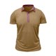 thumbnail image 3 of pstuiky camisetas de hombre, Camiseta informal de color liso con botones y bolsillos para hombre camisas casuales para hombre l, 3 of 6