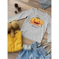 thumbnail image 3 of Halloween Decorative Pumpkin Long Sleeve Toddler -Image by Shutterstock,  5 Toddler, 3 of 4
