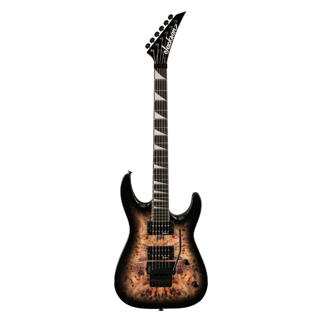 Jackson JS Series Dinky JS32 DKAP 6-String Right-Handed Electric Guitar with Poplar Body and Amaranth Fingerboard (Transparent Black Burst)