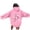 Pink, variant on Wang6 Plus Size Hoodies for Womens Loose Fit Back Letter Printed Pullovers Sweatshirts Girls Trendy Fall Long Sleeve V Neck Tops with Pocket White XL