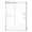 Polished Chrome, variant on Kingston Brass Prato 60" x 76" Frameless Right Handed Sliding Shower Door in Polished Chrome