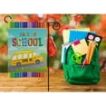 thumbnail image 3 of Back to School House Flag 28 x 40 Double Sided, Colorful Pencil School Bus Fall Leaves Garden Yard Flags Outdoor Indoor Banner for Home Welcome Back Decorations, 3 of 4