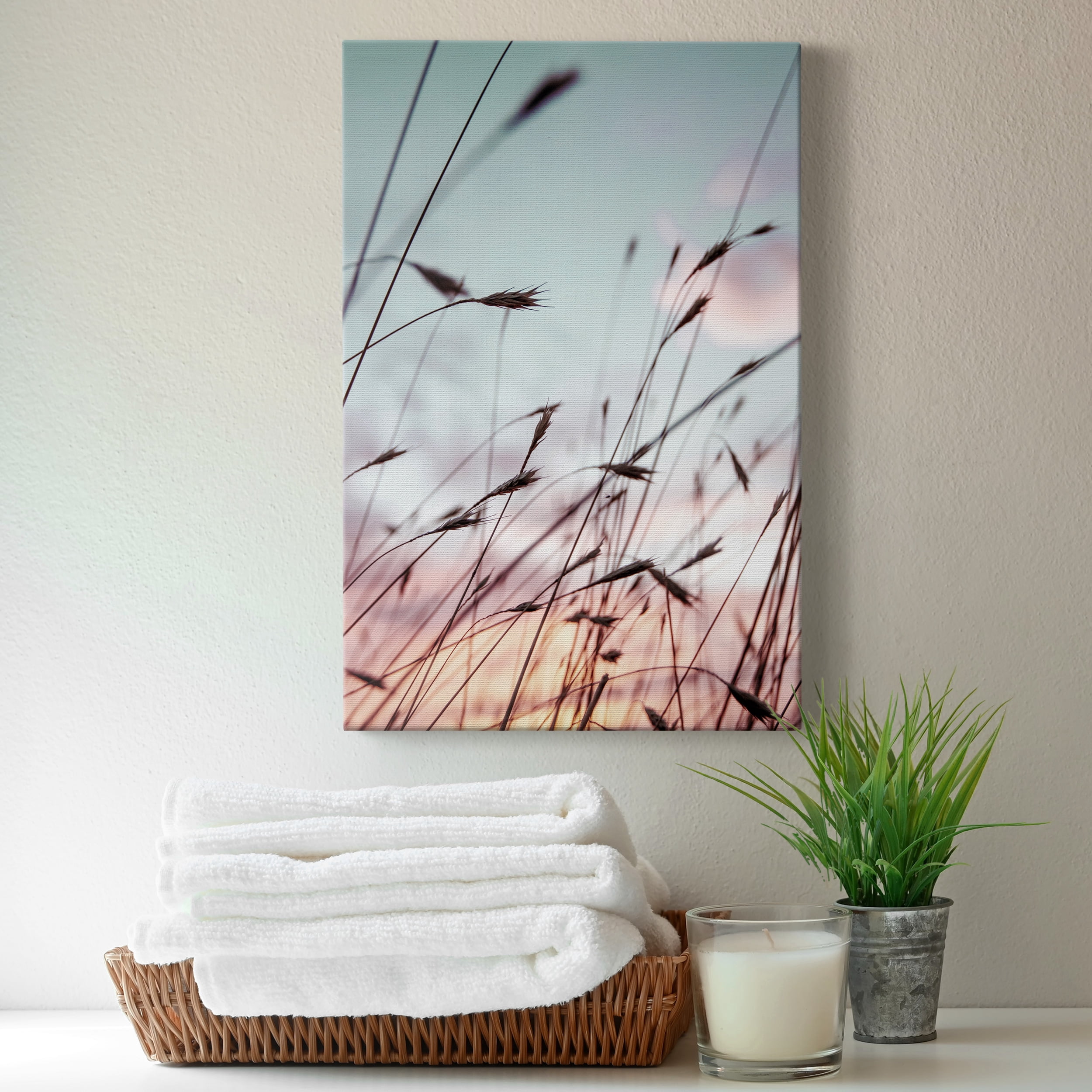 Falls Park Sunset Premium Gallery Wrapped Canvas - Ready to Hang - 12 x 18