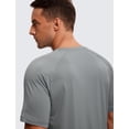 thumbnail image 3 of Remera CRZ YOGA Textura Ligera Deportiva Gris Plata S, 3 of 5