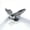 Black, variant on Fashion Men Vintage Eagle Pin Brooches Decoration Corsage Badge Jewelry Gi*IM-Gold