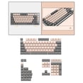 thumbnail image 1 of 129 teclas Teclas PBT de teclas JSA para teclados mecánicos Teclas adicionales R7 y R8 Escritura cómoda Interruptores de estructura Paz CUTICAT  Teclas de teclado, 1 of 8