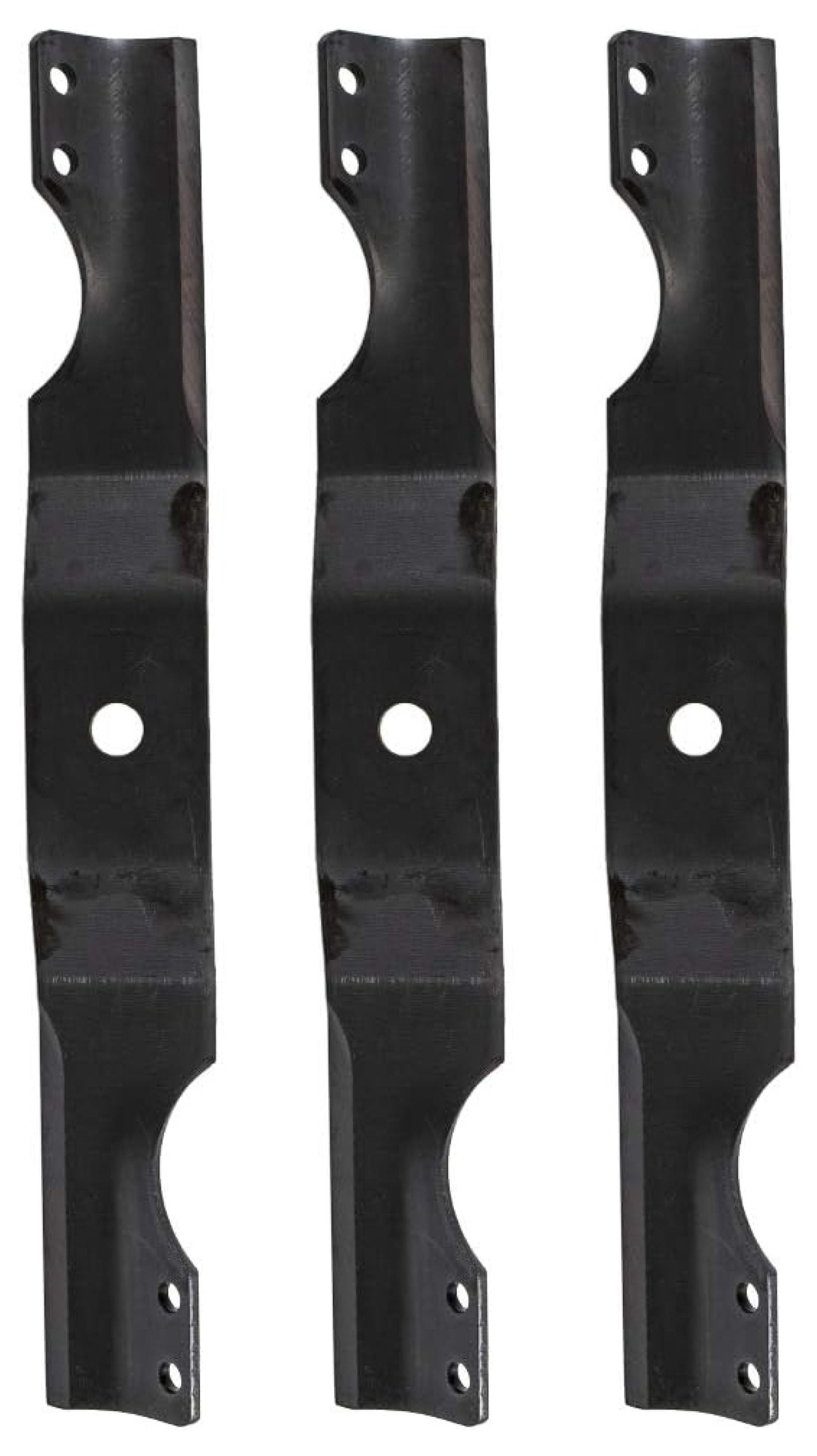 Replacement Mower Blades for 50" Deck, Heavy Duty Lawn Tractor Parts, 3-Pack