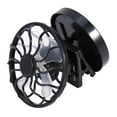 thumbnail image 4 of Ventilador de refrigeración eléctrico Mini Clip ANGGREK Solar aire acondicionado negro, 4 of 8