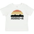 thumbnail image 3 of Inktastic Anchorage Alaska Skyline Boys or Girls Baby T-Shirt, 3 of 5