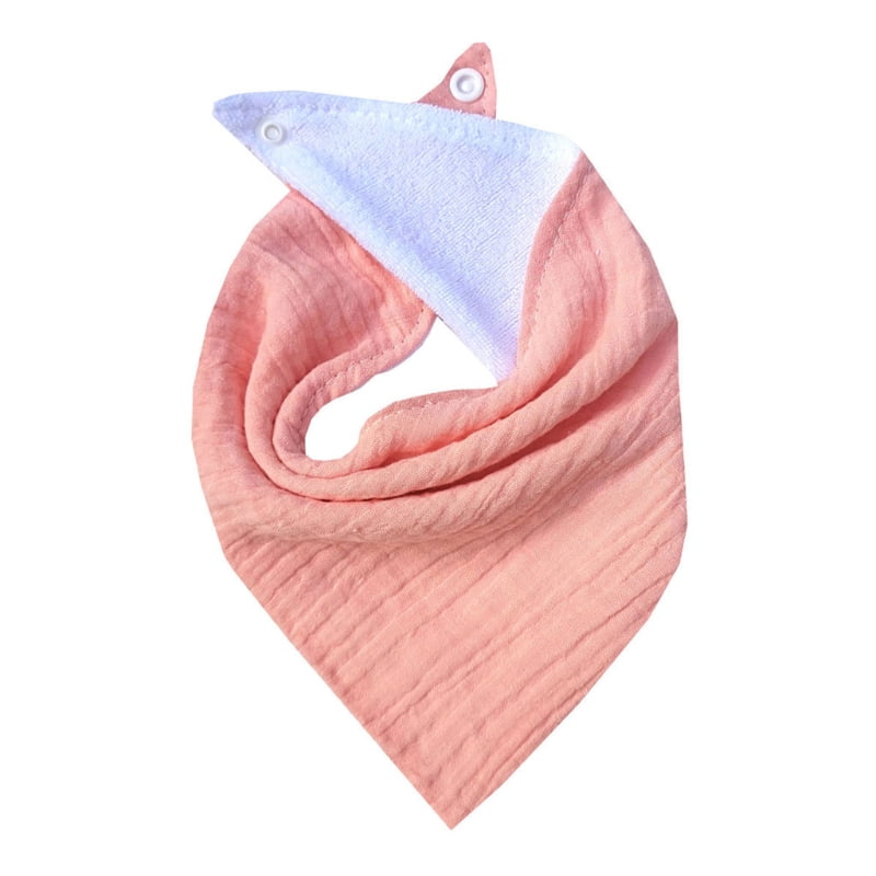 Comfortable Absorbent Soft Baby Bib Saliva Towel Burp Cloths Triangle Scarf 