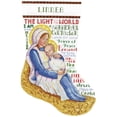 thumbnail image 3 of Design Works Counted Cross Stitch Stocking Kit 17" Long-Mother And Child (14 Count), 3 of 3