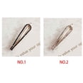 thumbnail image 1 of Fille Strass Barrette Femmes Cheveux Clips en Forme de U Cristal Strass Épingle à Cheveux Cristal Strass Cheveux Épingle à Cheveux Coiffure Accessoires de Cheveux, 1 of 5