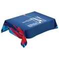 thumbnail image 2 of Blueek Colorful Waterproof Polyester Tablecloth for Cee and Dining Tables - Stylish Independence Day Decorative Cover(1#), 2 of 6