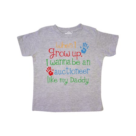 

Inktastic Auctioneer Like Daddy Gift Toddler Boy or Toddler Girl T-Shirt