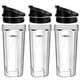 thumbnail image 1 of Blender Replacement Parts for Ninja, 3 Pack 16oz Ninja Blender Cups, 1 of 5