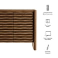 thumbnail image 2 of Emric Armoire d'Appoint à Vagues en Noyer, 2 of 9