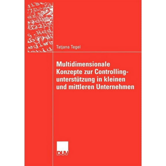 Wirtschaftsinformatik Multidimensionale Konzepte Zur Controllingunterstützung in Kleinen Und Mittleren Unternehmen, (Paperback)