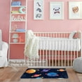 thumbnail image 6 of Cute Colorful Universe Planets Galaxy Entryway Rug, 2x3 Area Rug Indoor Door Mat Non-slip Washable Floor Carpet Rug for Bedroom Office Dining Room Bathroom, 6 of 7