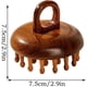 thumbnail image 4 of Wood Scalp Massager, Wooden Scalp Massage Tool Body Massage Comb Sandalwood 28Tooth Head Scalp Brush, 4 of 5