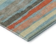thumbnail image 3 of Addison Rugs Mayfield Premium Machine Washable Transitional Stripes Sky Rectangle Rug, 8' x 10', 3 of 6