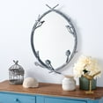 thumbnail image 2 of SAFAVIEH Helios 18.8 in. x 27.2 in. Solid Frame Mirror, Silver, 2 of 5