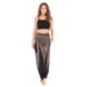 thumbnail image 2 of Pantalones Harem de Pierna Cintura Alta Elástica de Verano Estampado Negro Zulema Pantalones holgados de Harem con bolsillos, 2 of 8