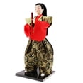 thumbnail image 1 of Japonés Samurai Muñeca Artes Artesanales Humanoide Muñeca de Decoración de en hogar, 1 of 9