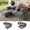 Gray, variant on BedLuxury 110" Large Modular Sectional Cloud Sofa with Removable Storage Ottoman, Extra Deep Seat Couch, Living Room Furniture, Chenille Beige