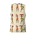 thumbnail image 3 of Easygdp African Women Men's Mesh Basketball Jersey Quick Drying Sleeveless Shirts Fitted Muscle Tank Tops Sport Round Neck T-Shirt - XX-Large, 3 of 9