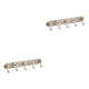 thumbnail image 2 of Wosthever *Acrylic Easy Installation And Heavy Load-bearing J Angle For Modern Style Durable Easy Hanging Easy Taking Functional Acrylic No Plata 5 Espacio 2Conjunto, 2 of 6