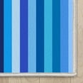 thumbnail image 3 of Crayola Collection By Well Woven Stripe Blue 2'3" x 7'3" Runner Rug, 3 of 7