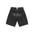 thumbnail image 2 of Pantalones cortos de gimnasio de estilo hip hop para hombre y mujer, vaqueros casuales de moda Y2k, ropa de calle de alta calidad, pantalones cortos de baloncesto, novedad de verano, 2 of 5