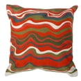 thumbnail image 2 of A&B Home Embroidered Throw Pillow, Multicolor, 18 by 18-Inch, 2 of 2