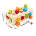 thumbnail image 2 of Clasificador de formas Juguetes de aprendizaje Habilidades motoras finas Colores Juguetes a juego para niños Niño, 2 of 6