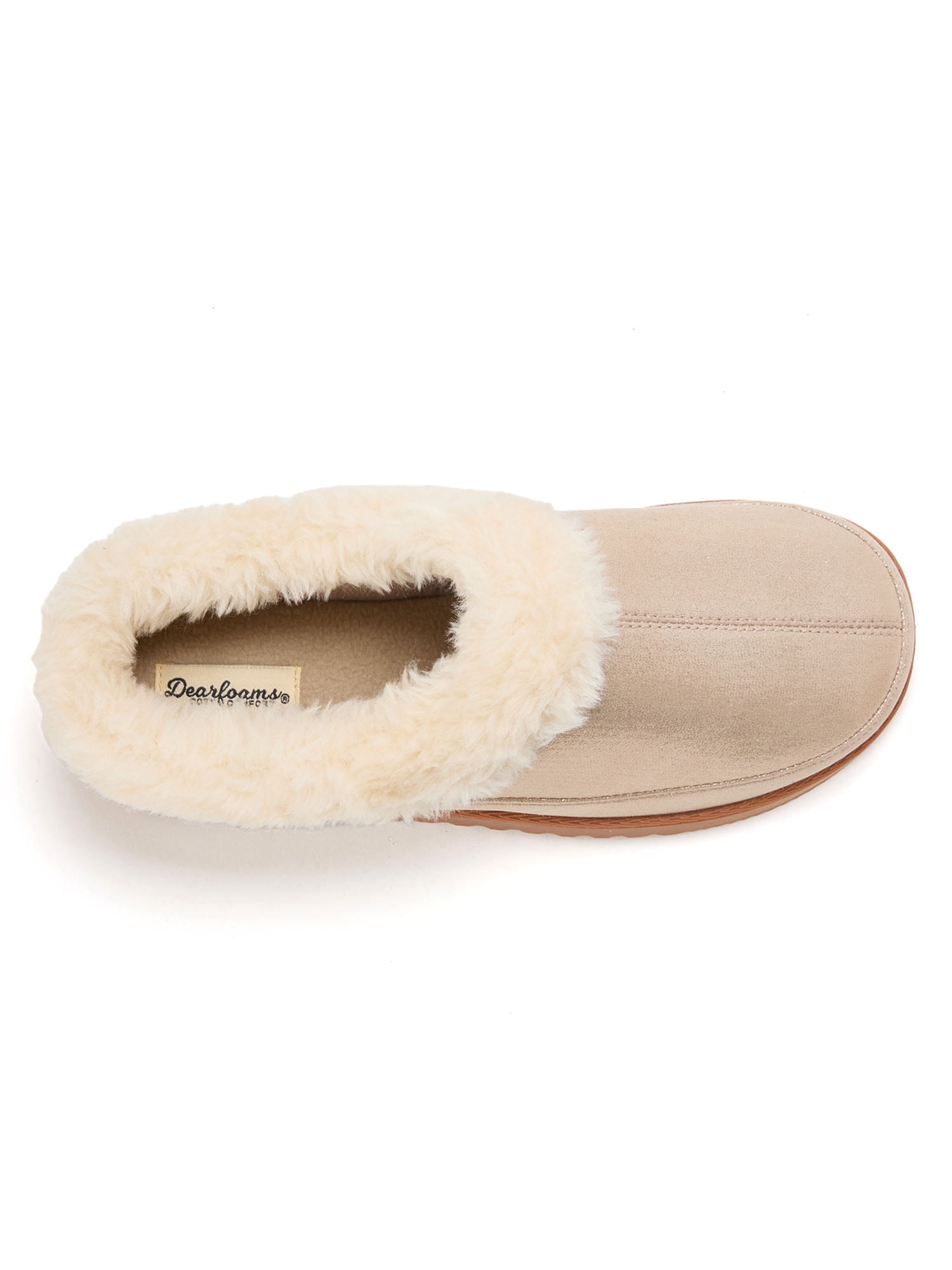 Dearfoams Cozy Comfort Women's High Vamp Clog Sippers