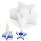 thumbnail image 1 of Yuarrent Diseños únicos de gel de sílice para fabricación de velas de silicona de bricolaje Diseños fáciles de usar y decorativos Artesanía estrella de cinco puntas, 1 of 6